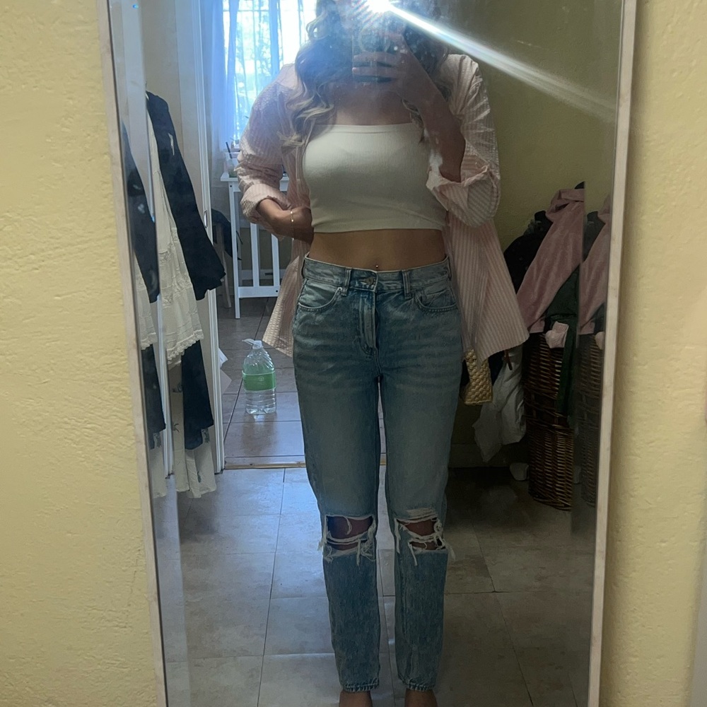 American Eagle boyfriend / mom jeans